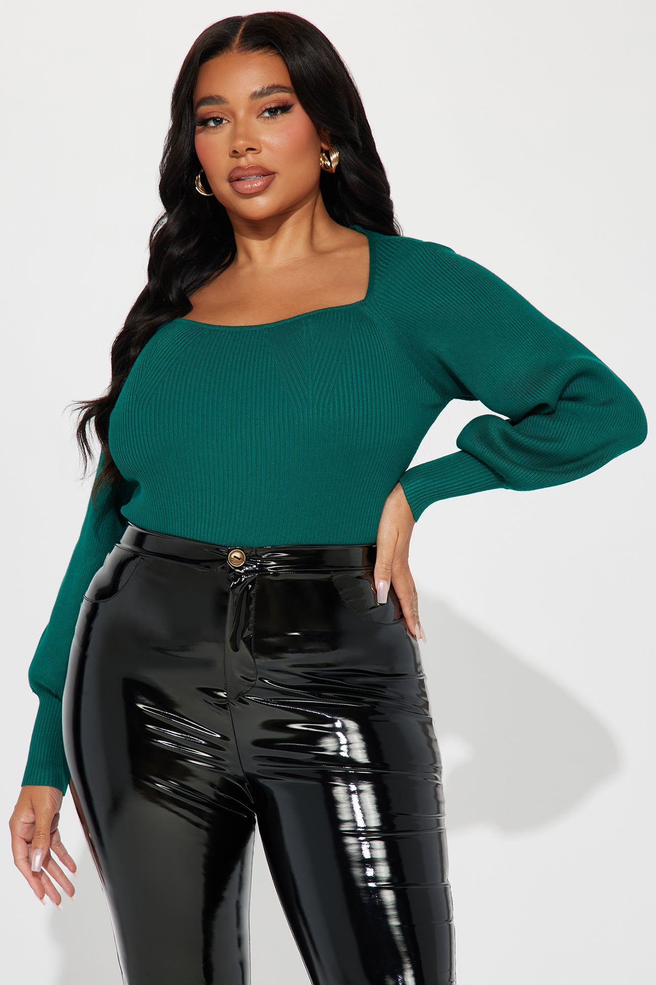 Kaydee Sweater - Green sold by Fashion Nova product image thumbnail 4