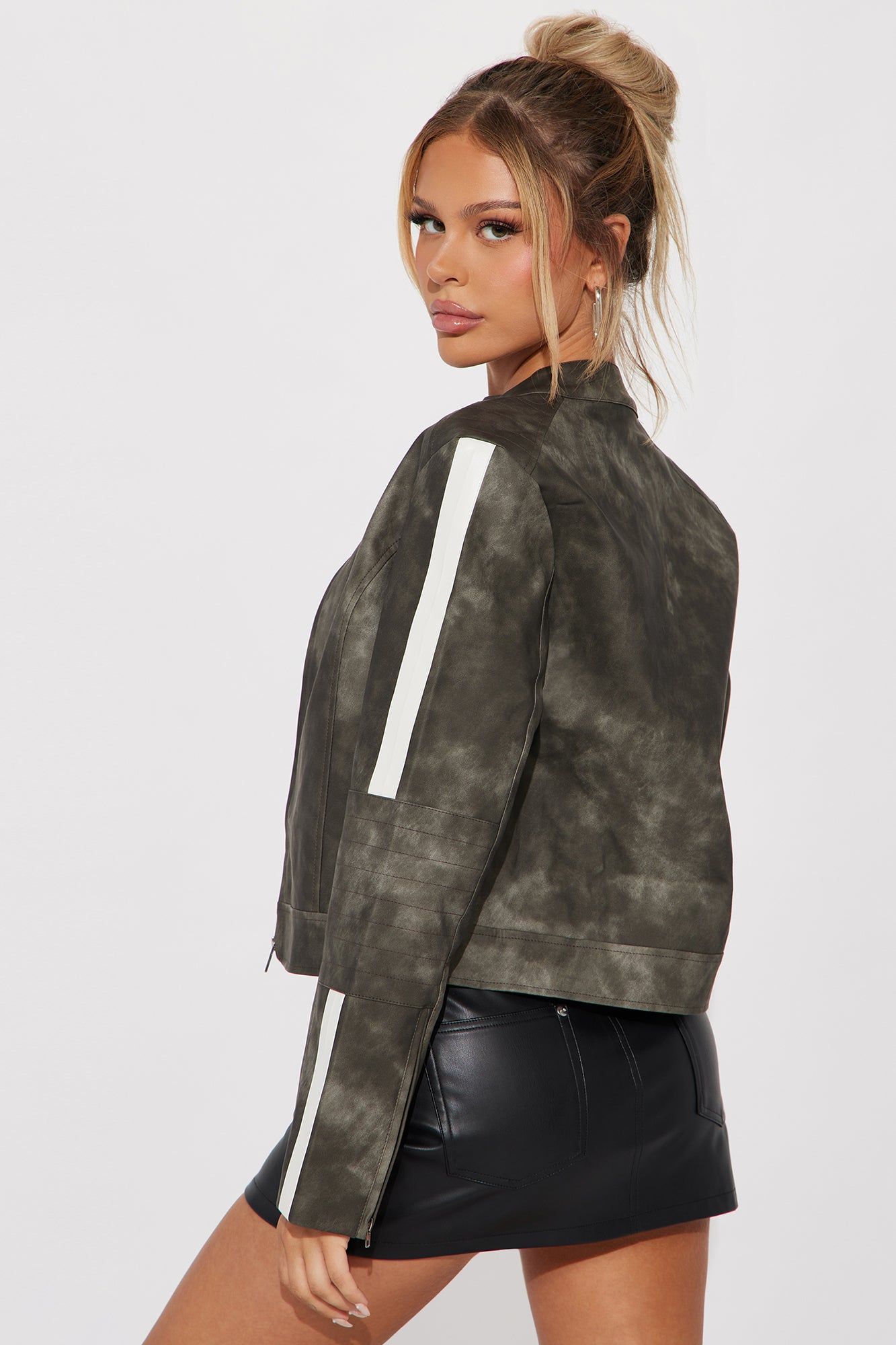 Erase You Washed Faux Leather - Black sold by Fashion Nova product image thumbnail 4