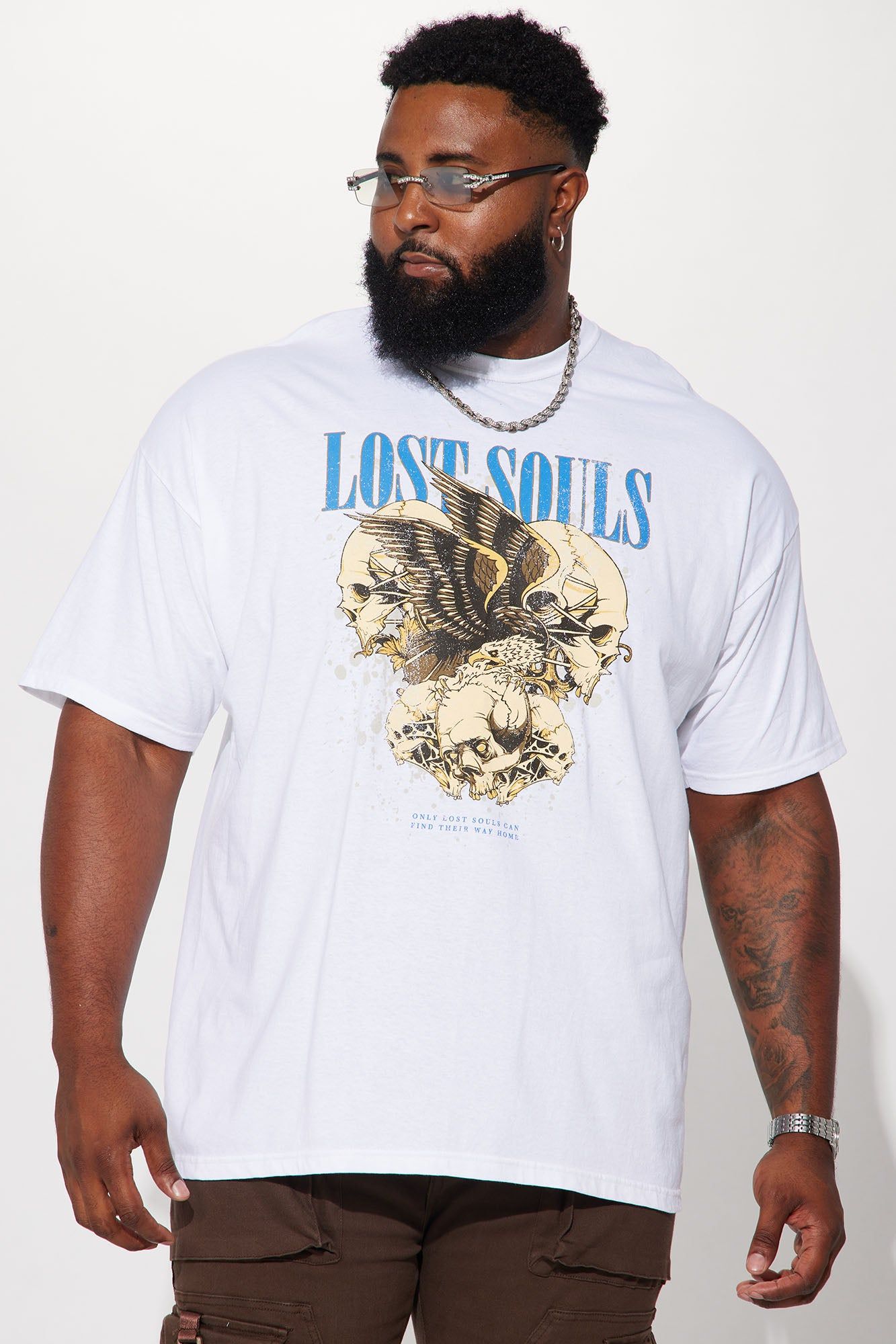 Lost Souls Short Sleeve Tee - White sold by Fashion Nova product image thumbnail 2
