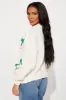 Juicy And Sweet Cherry Cardigan - Ivory/combo sold by Fashion Nova
