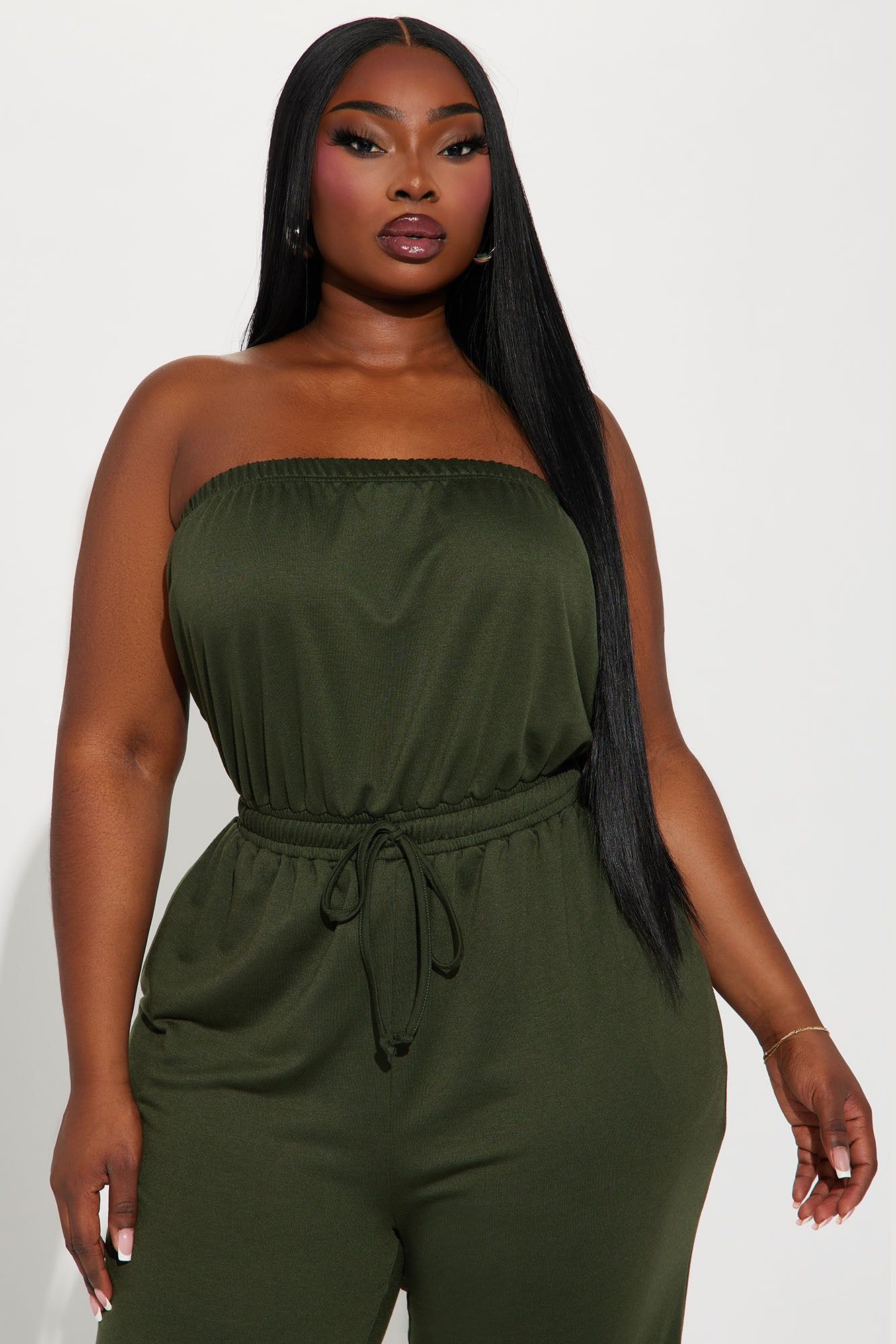 Estella Tube Jumpsuit - Olive sold by Fashion Nova product image thumbnail 5