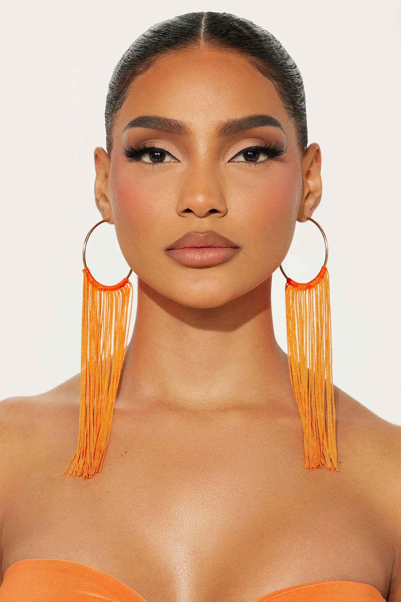 Wicked Paradise Earrings - Orange sold by Fashion Nova product image thumbnail 2