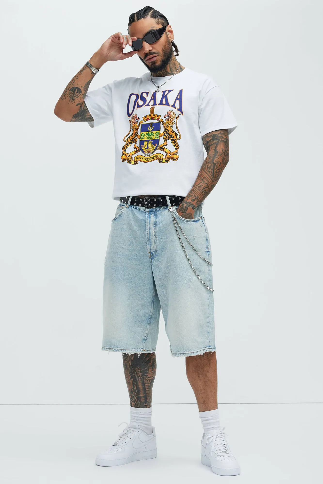 Osaka Short Sleeve Tee - White sold by Fashion Nova product image thumbnail 2