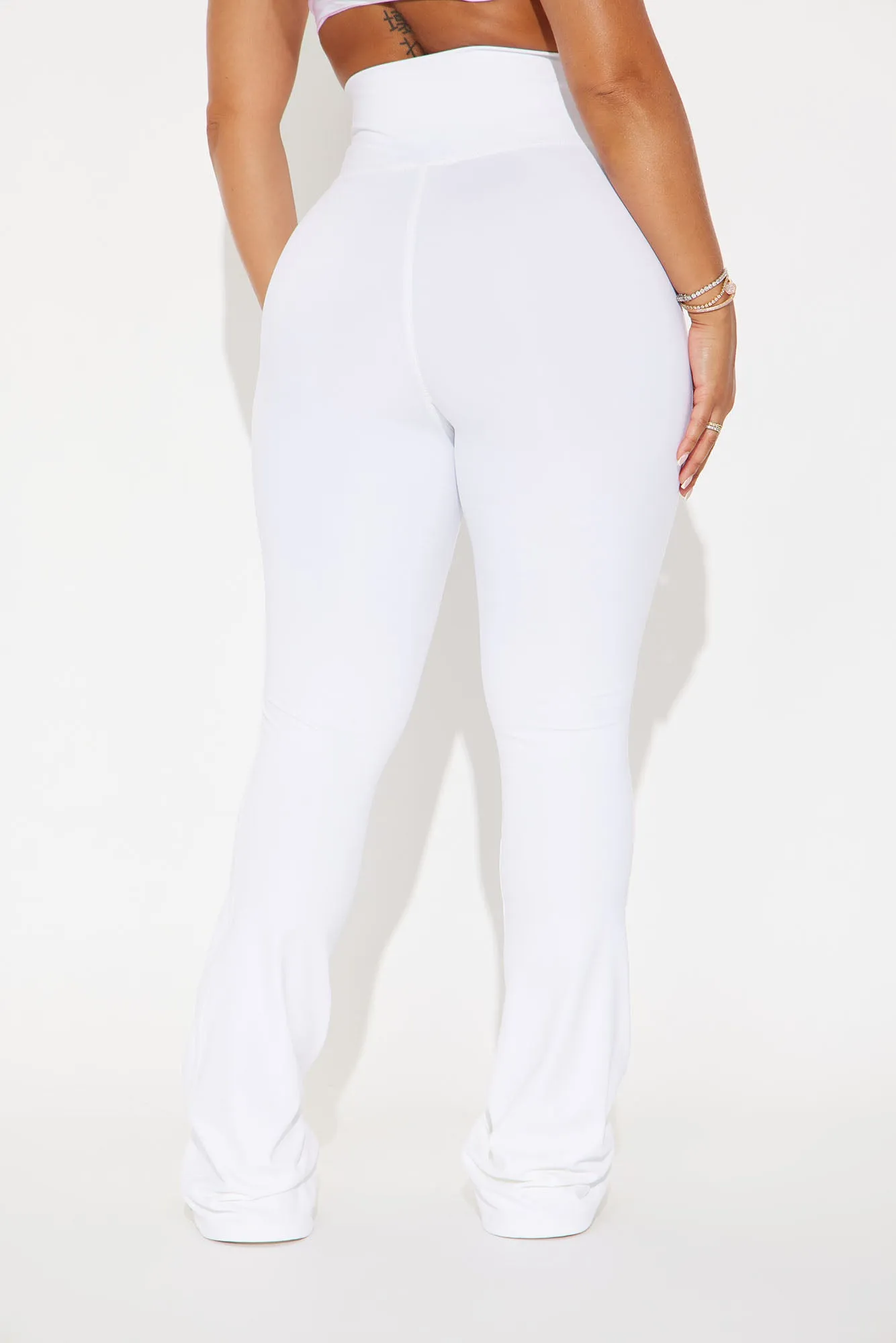 Break A Sweat Active Yoga Pant - White sold by Fashion Nova product image thumbnail 3