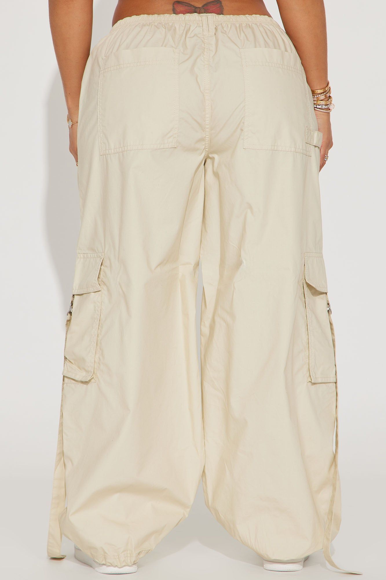 Strapping Details Cargo Jogger - Ivory sold by Fashion Nova product image thumbnail 3