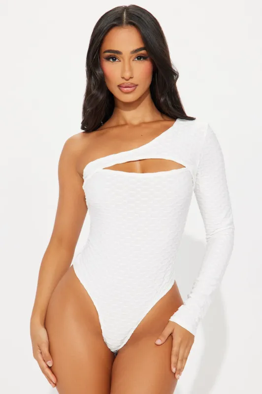 Can't Resist Bodysuit - Ivory sold by Fashion Nova