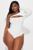 Can't Resist Bodysuit - Ivory sold by Fashion Nova