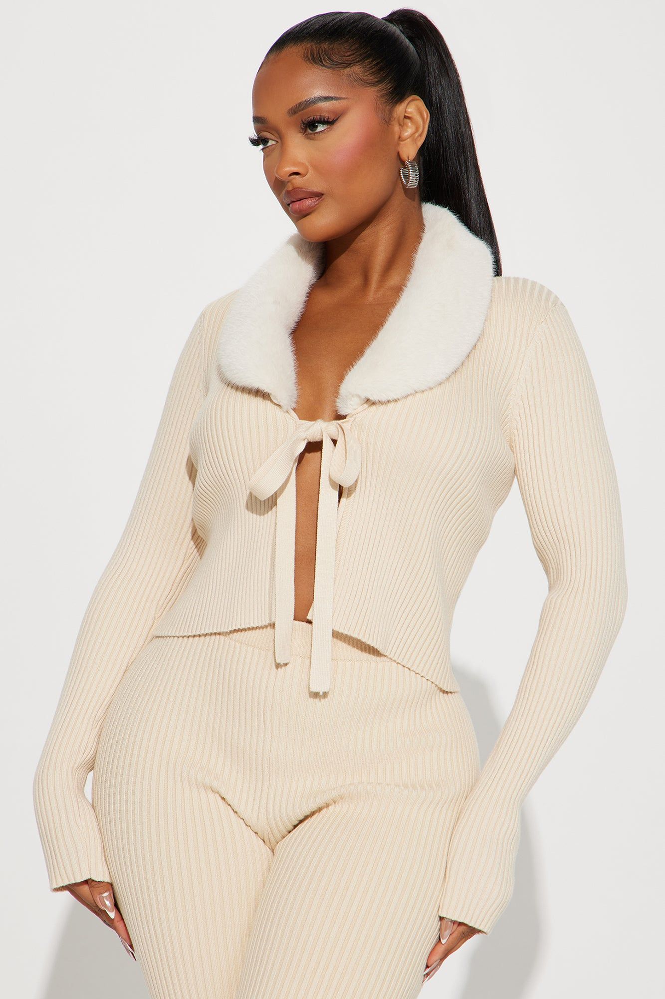 Sincerely Yours Sweater Pant Set - Cream sold by Fashion Nova product image thumbnail 2