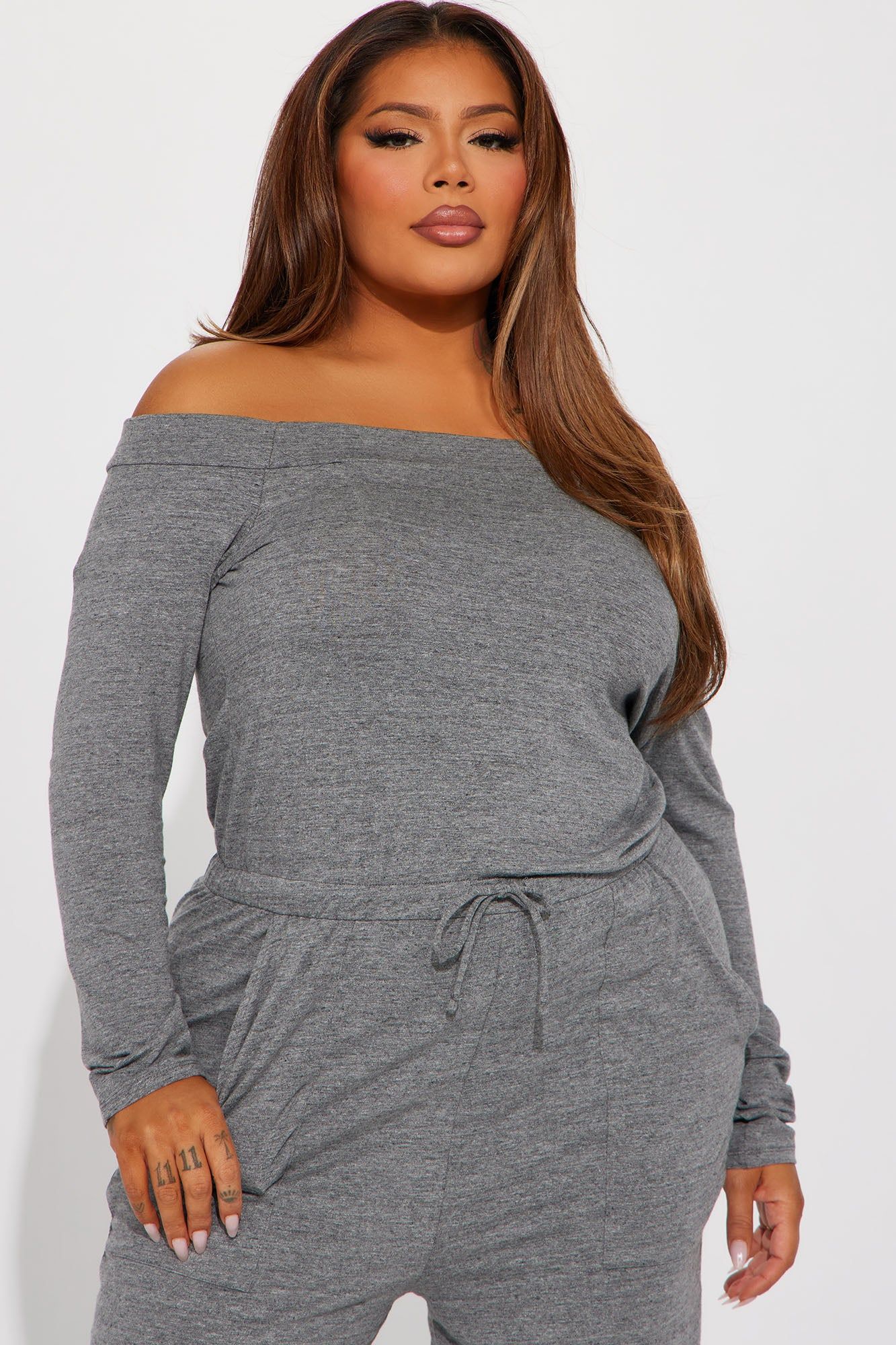 Switching Looks Jumpsuit - Charcoal sold by Fashion Nova product image thumbnail 5