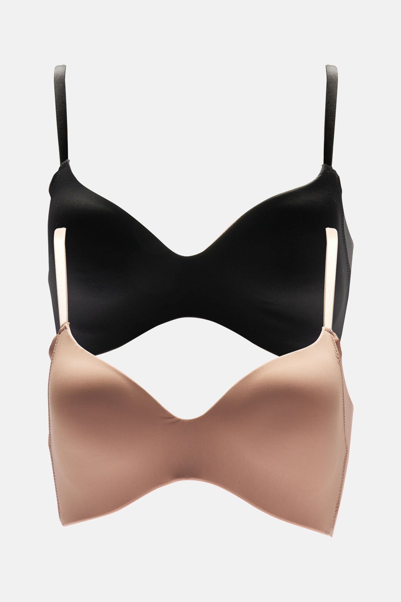 Oh So Smooth 2 Pack Smoothing Bra - Mocha sold by Fashion Nova