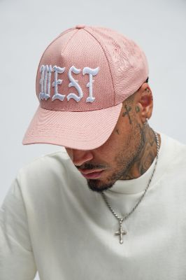West Side Snapback Hat - Mauve sold by Fashion Nova