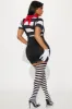 Mesmerize Mime 6 Piece Costume Set - Black/White sold by Fashion Nova