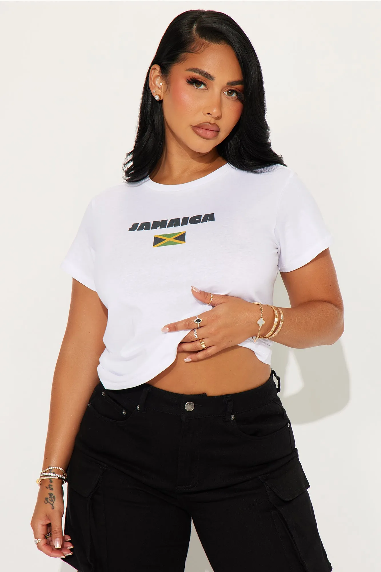 Team Jamaica Tee - White sold by Fashion Nova