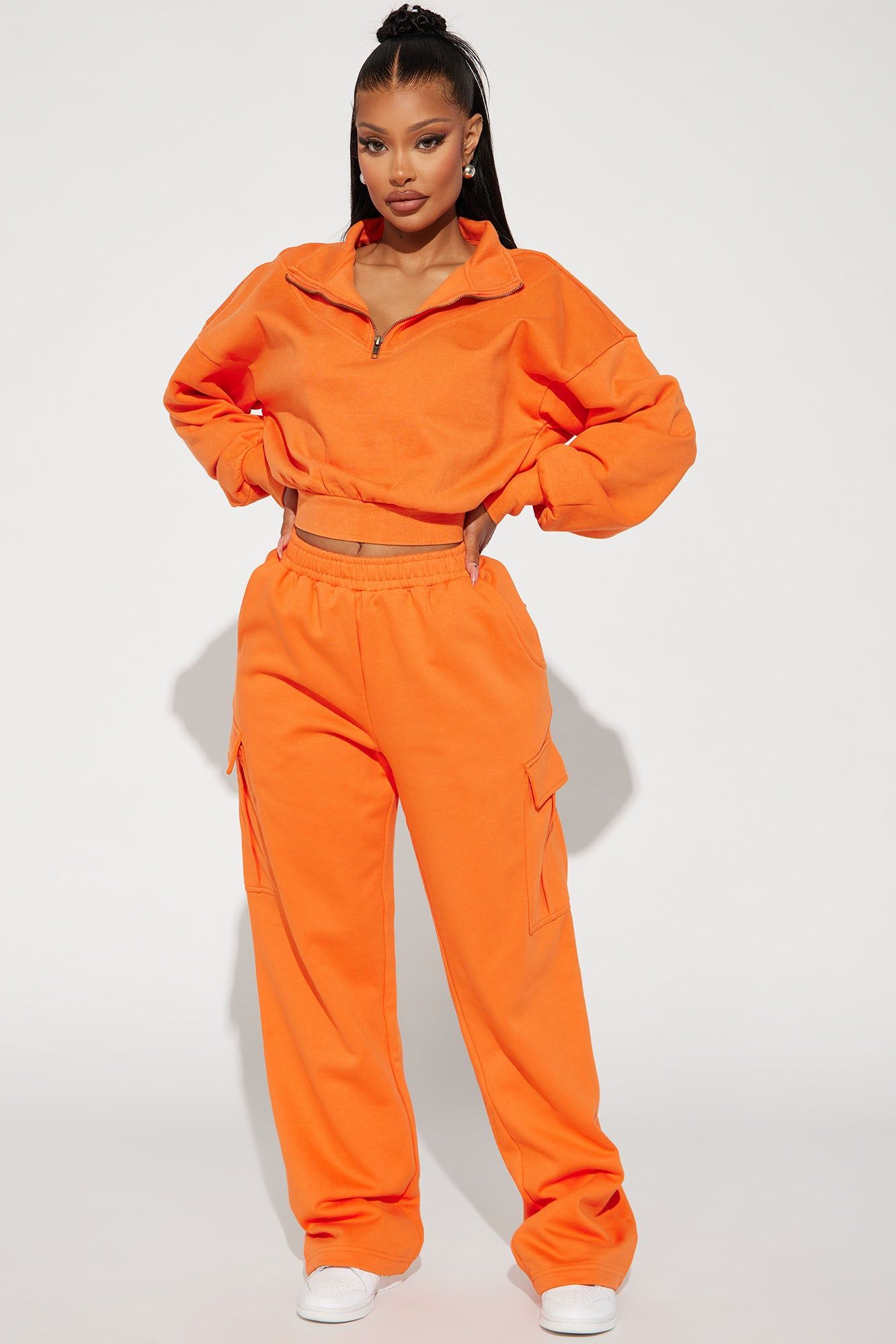 Rested Lounge Pullover - Orange sold by Fashion Nova product image thumbnail 2