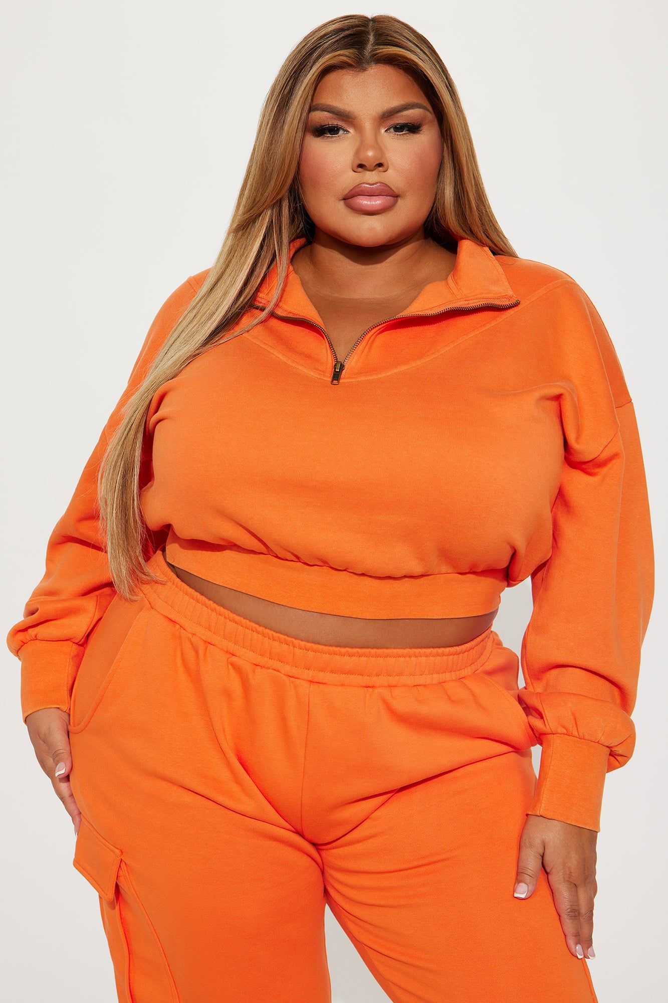 Rested Lounge Pullover - Orange sold by Fashion Nova product image thumbnail 4