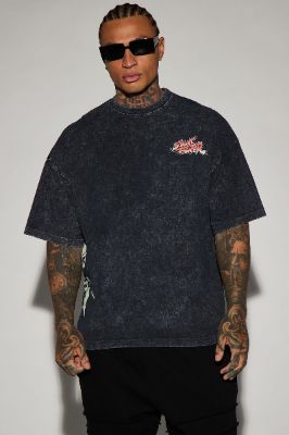 Street Fighter Blanka Short Sleeve Tee - Black sold by Fashion Nova