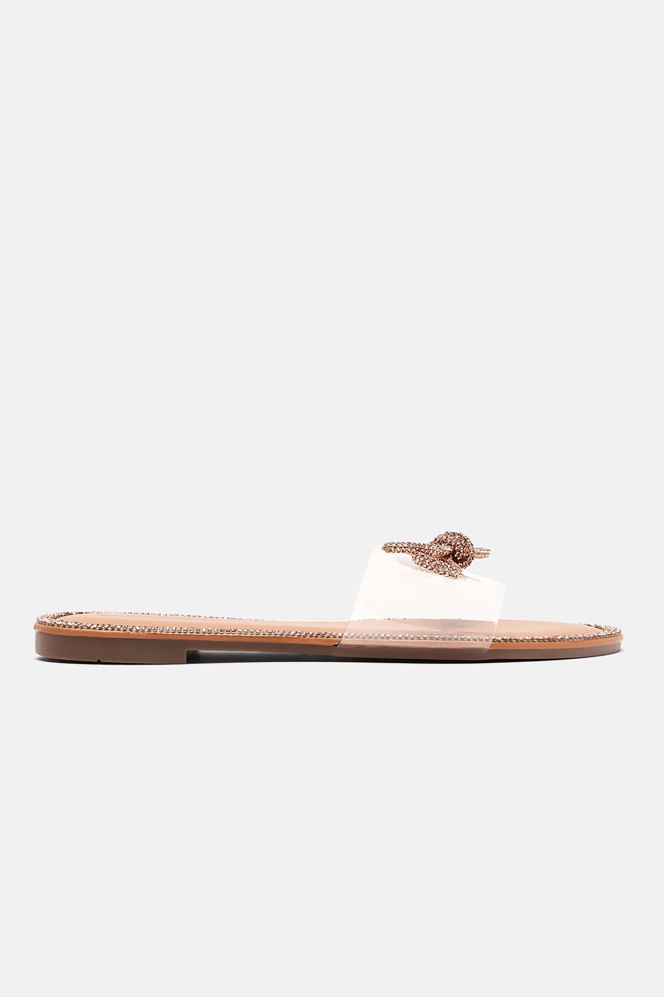 Everything You Want Embellished Sandals - Rose Gold sold by Fashion Nova product image thumbnail 5