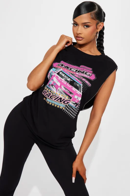 Speed Racing Legging Set - Black sold by Fashion Nova