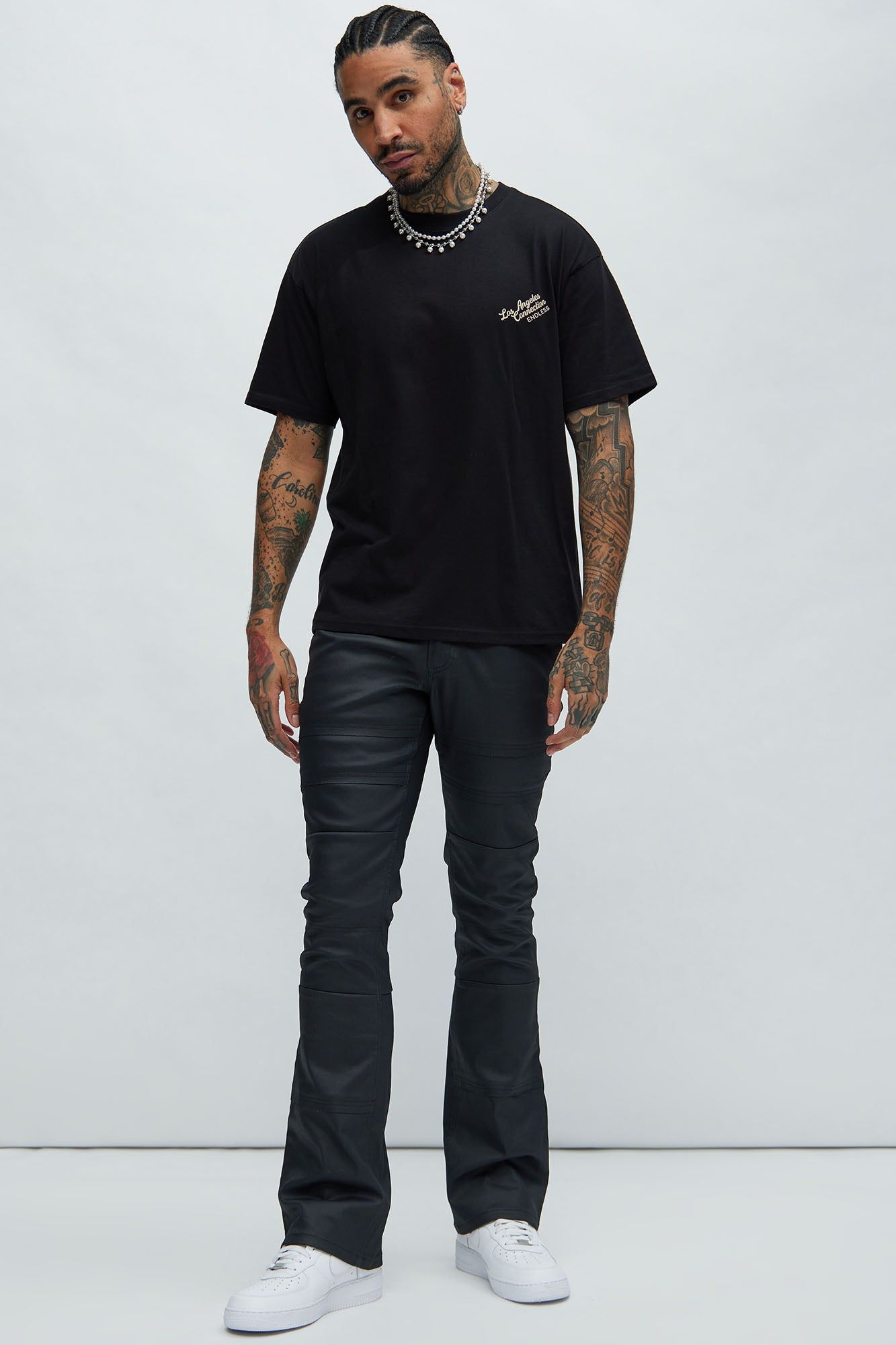 LA Connection Endless Short Sleeve Tee - Black sold by Fashion Nova product image thumbnail 2