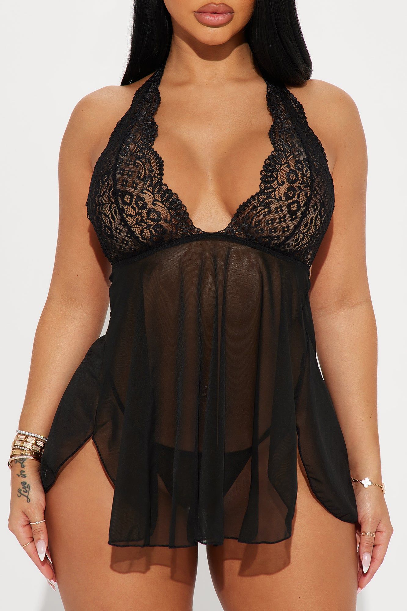 Dolled Up Babydoll - Black sold by Fashion Nova product image thumbnail 2