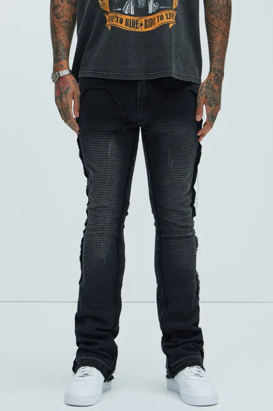 Wait For It Flare Jeans - Black sold by Fashion Nova