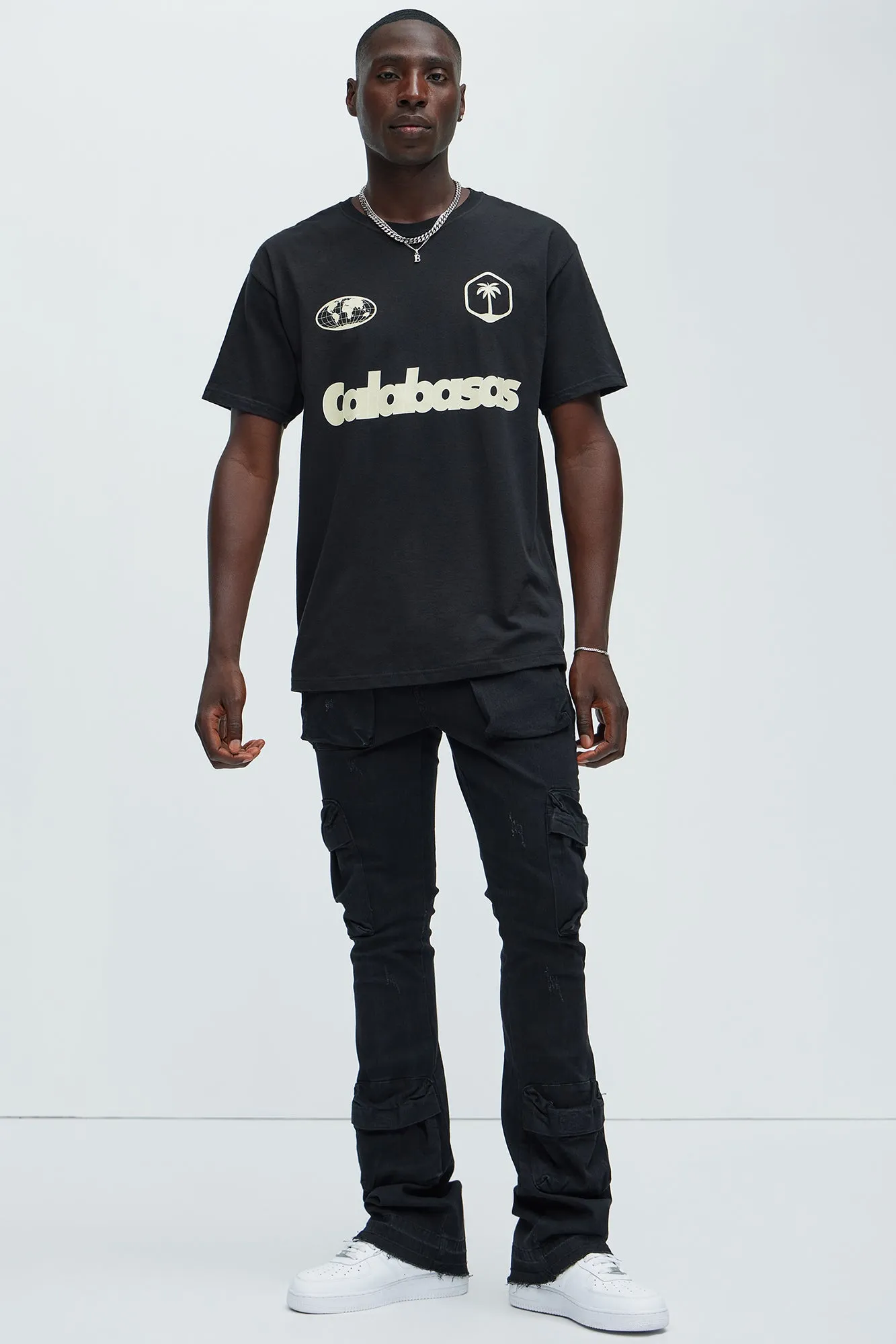 Calabasas Short Sleeve Tee - Black sold by Fashion Nova product image thumbnail 3