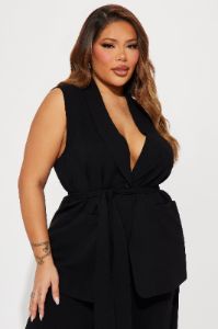 Never Met You Pant Set - Black sold by Fashion Nova
