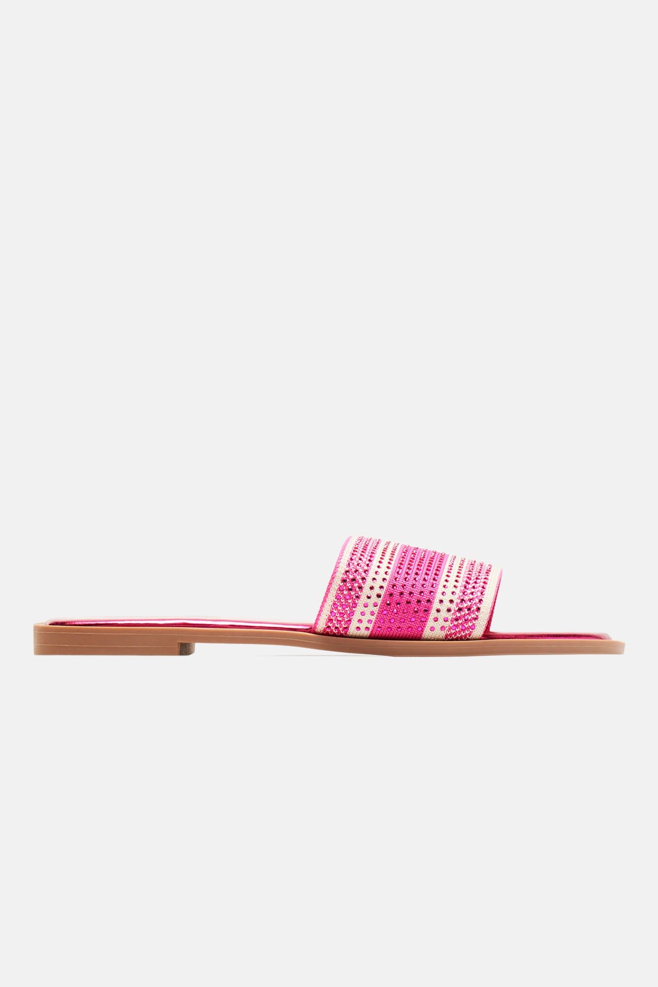 Official Girl Flat Sandals - Pink sold by Fashion Nova product image thumbnail 5
