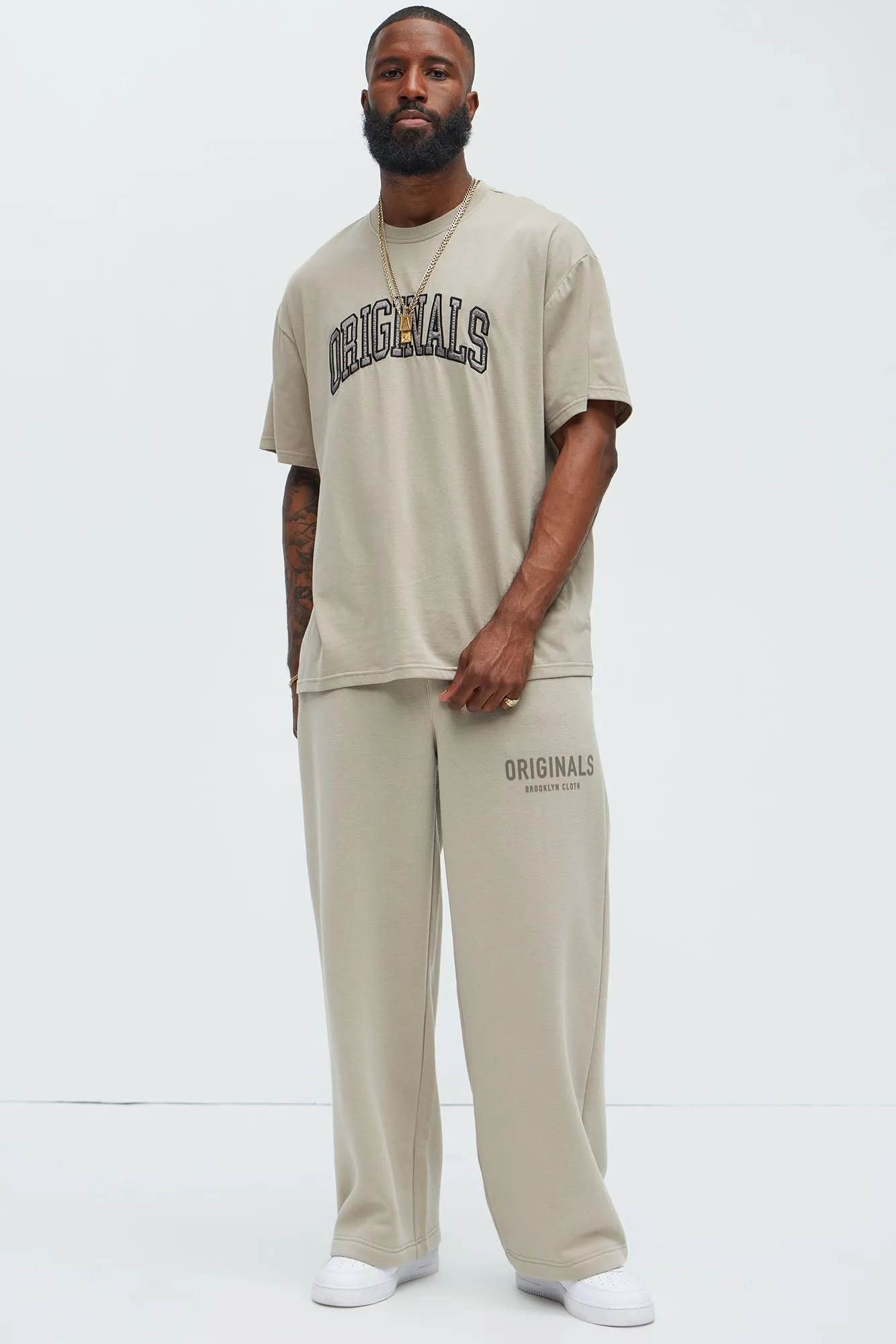 Originals Team Short Sleeve Tee - Stone sold by Fashion Nova product image thumbnail 3