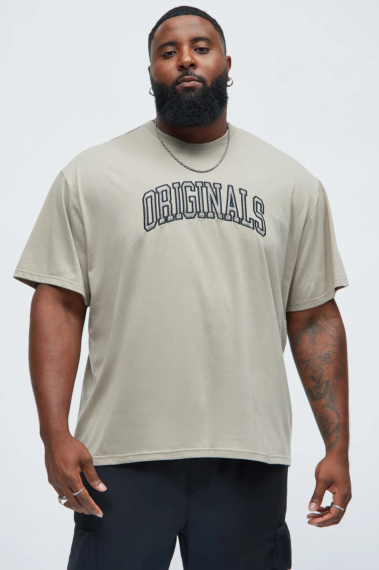 Originals Team Short Sleeve Tee - Stone sold by Fashion Nova product image thumbnail 5