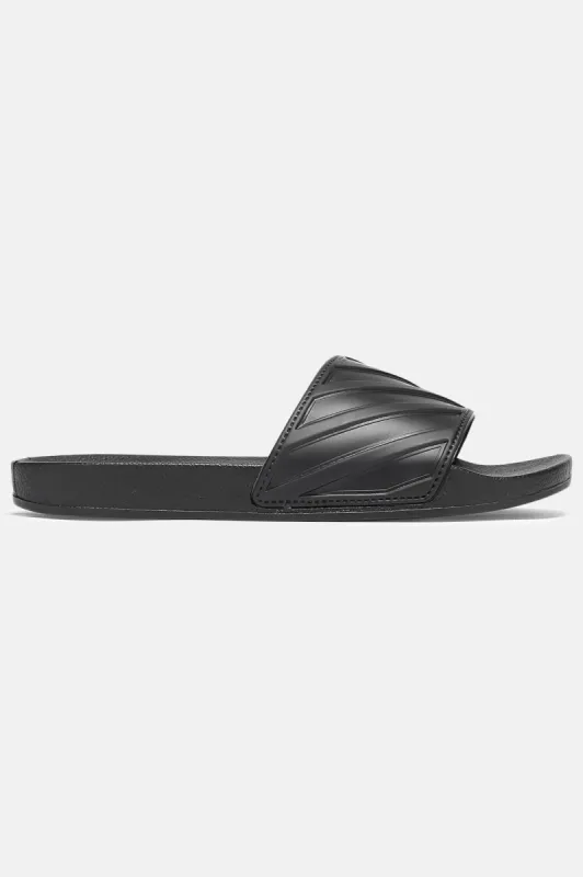 Pool Party Ready Slides - Black sold by Fashion Nova