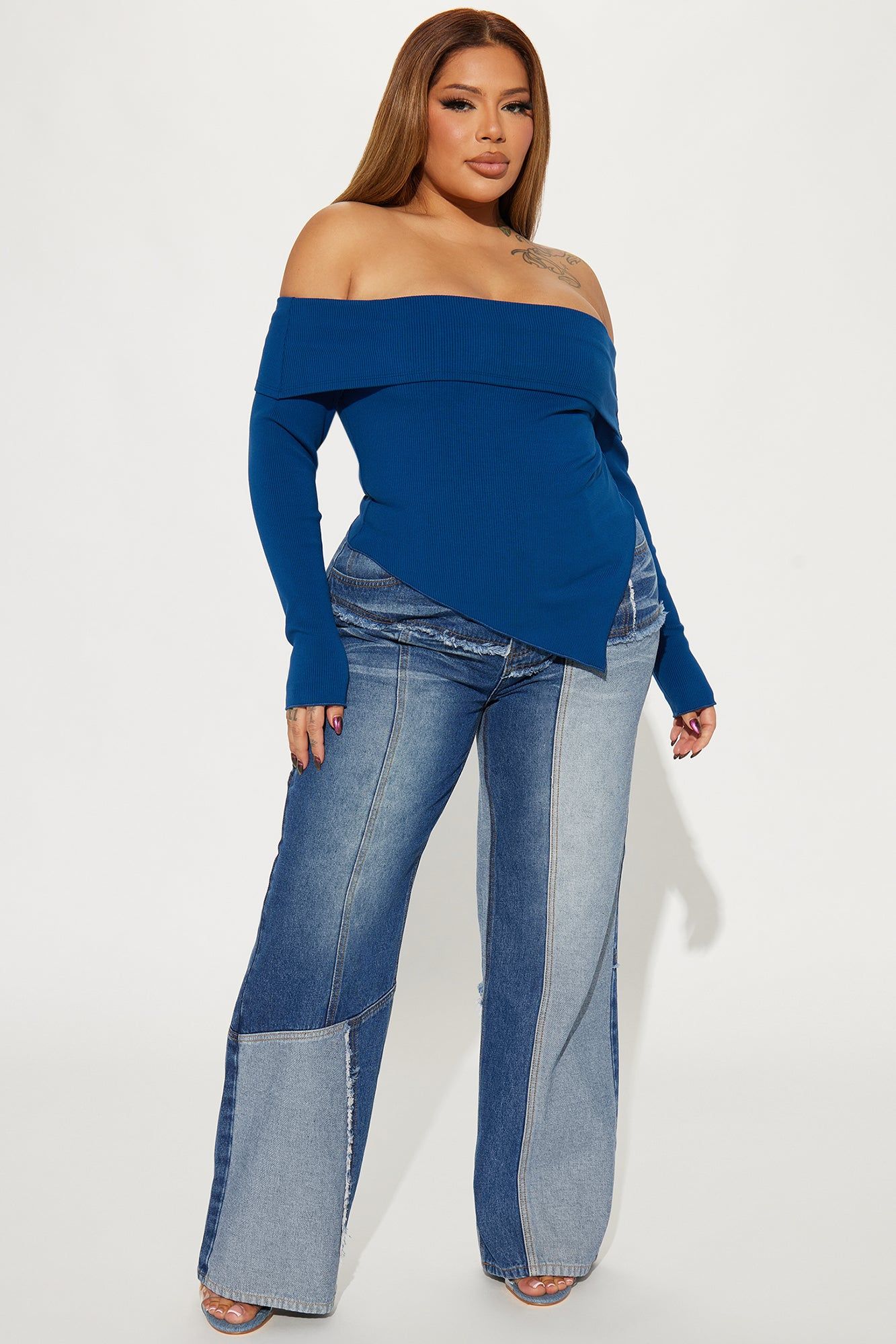 Kenna Snatched Top - Navy sold by Fashion Nova product image thumbnail 5