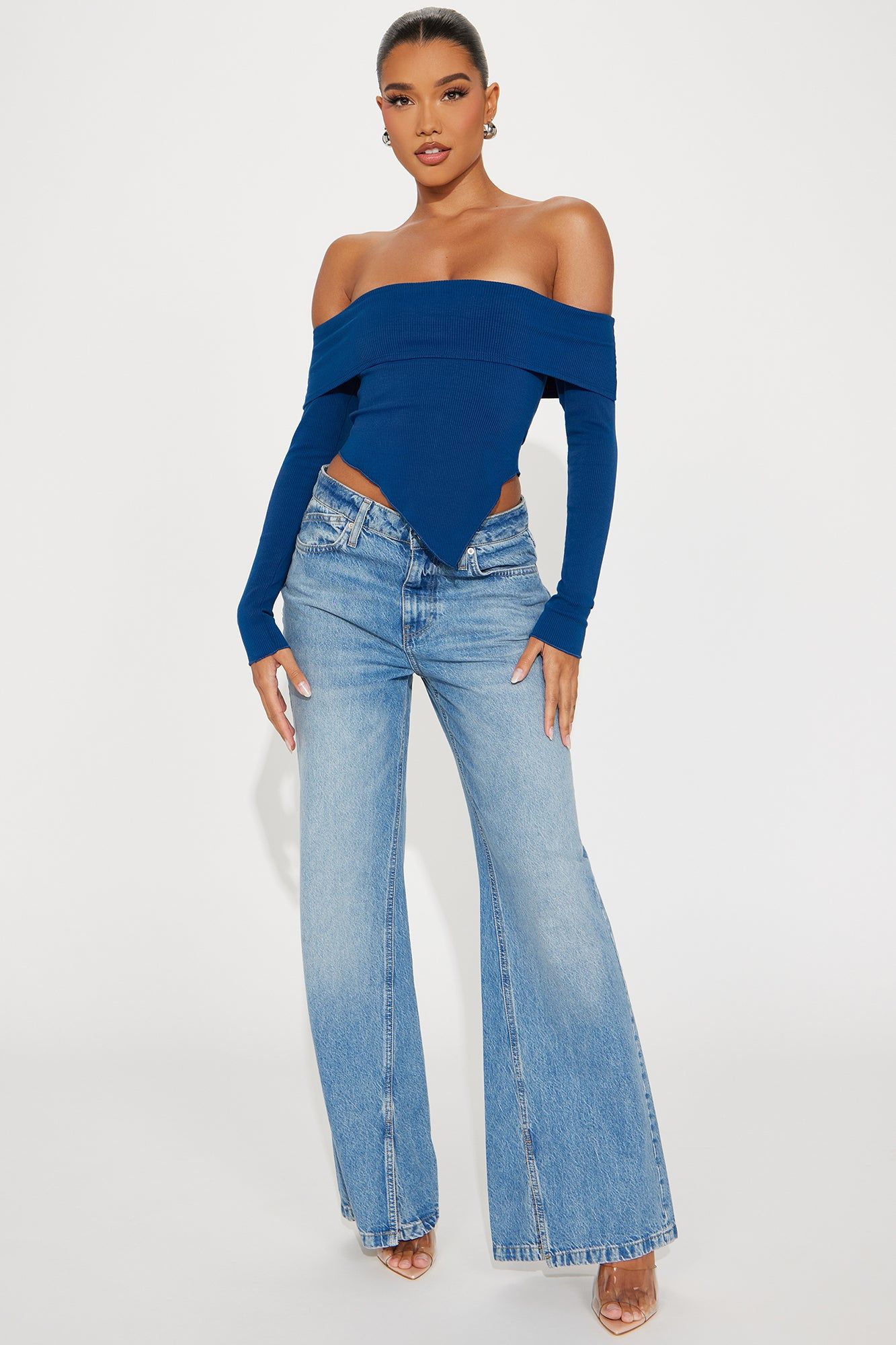 Kenna Snatched Top - Navy sold by Fashion Nova product image thumbnail 2