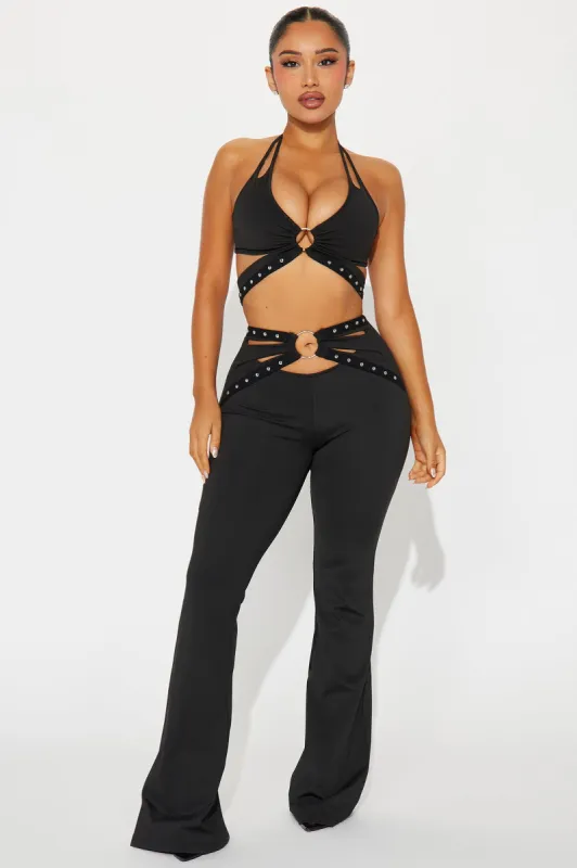 Myla Strappy Pant Set - Black sold by Fashion Nova