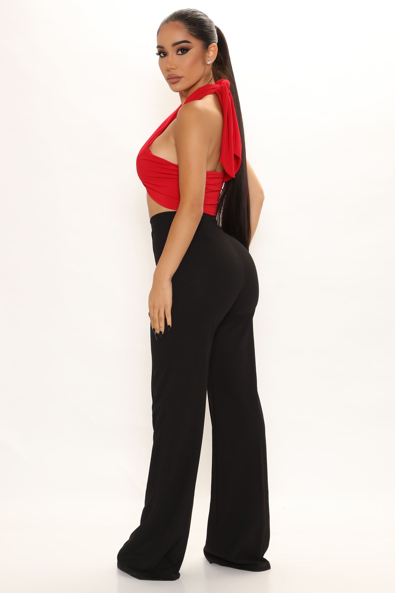 Higher Highs Halter Top - Red sold by Fashion Nova product image thumbnail 5