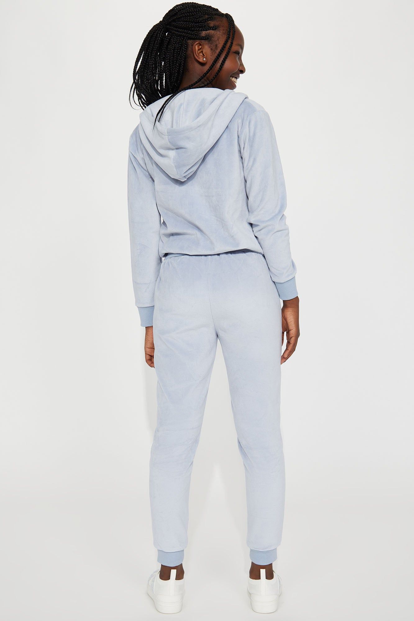 Mini Original Trendsetter II Velour Set - Light Blue sold by Fashion Nova product image thumbnail 3