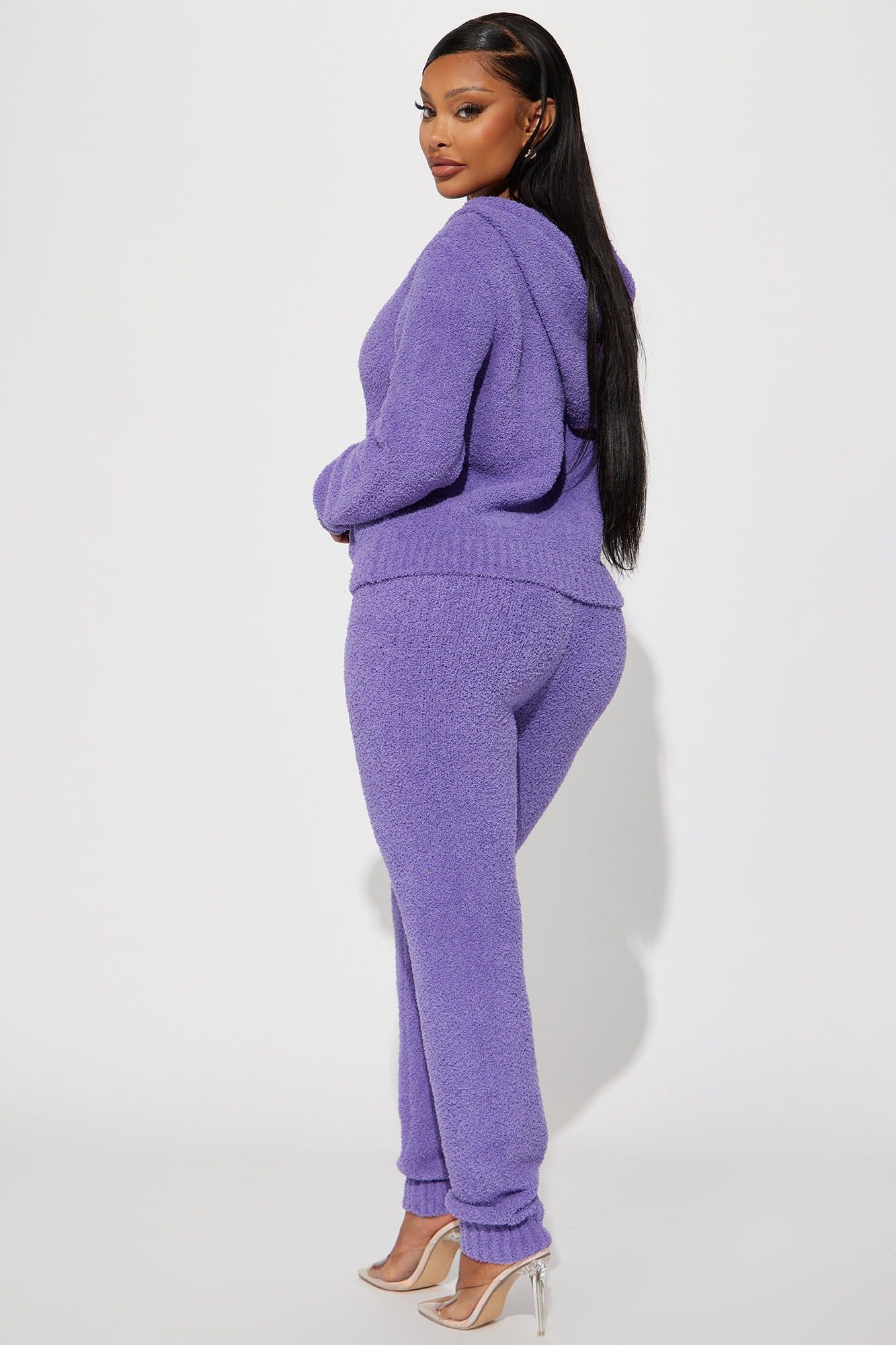 Always Extra Cozy Pant Set - Purple sold by Fashion Nova product image thumbnail 3