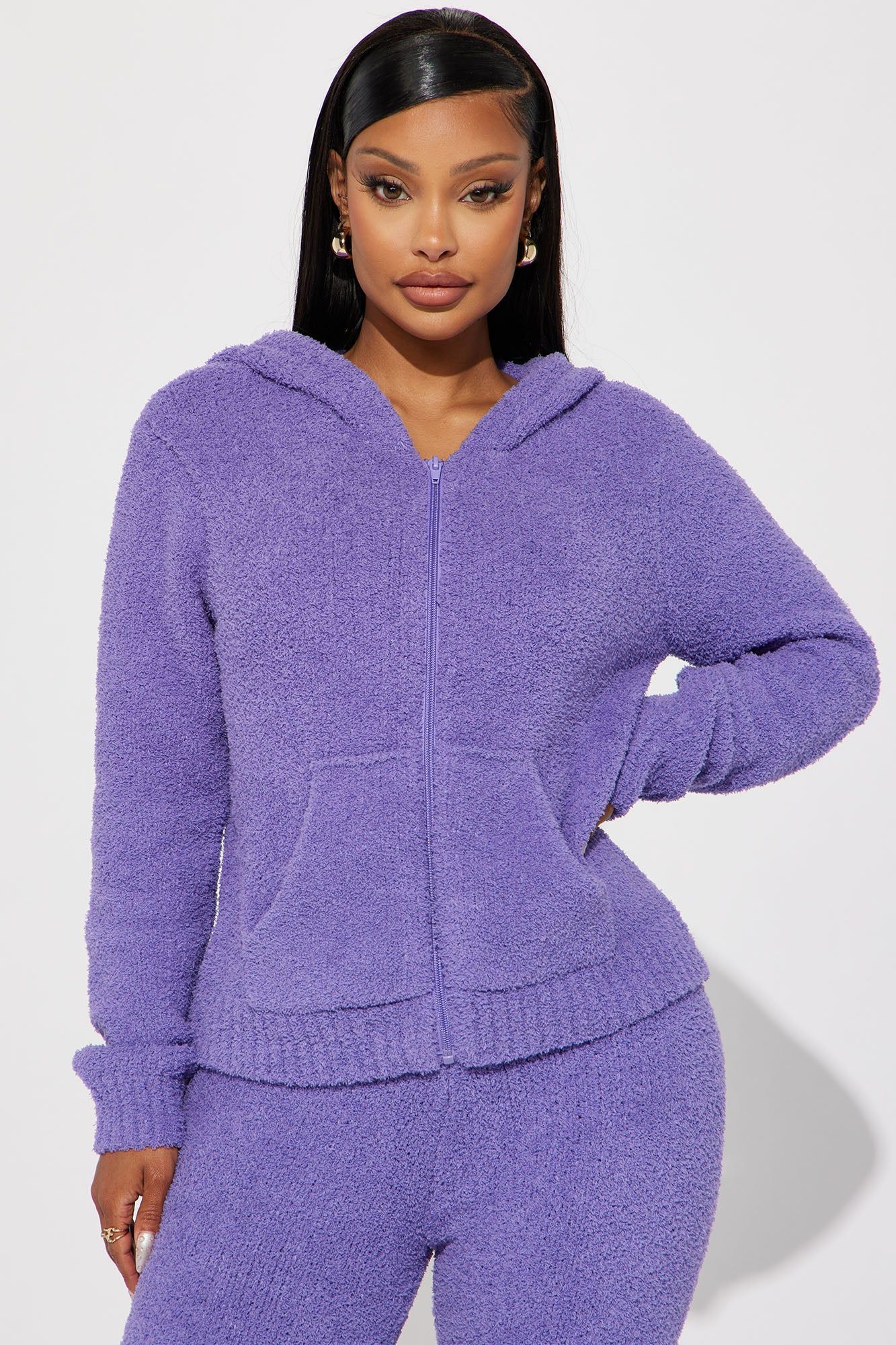 Always Extra Cozy Pant Set - Purple sold by Fashion Nova product image thumbnail 2