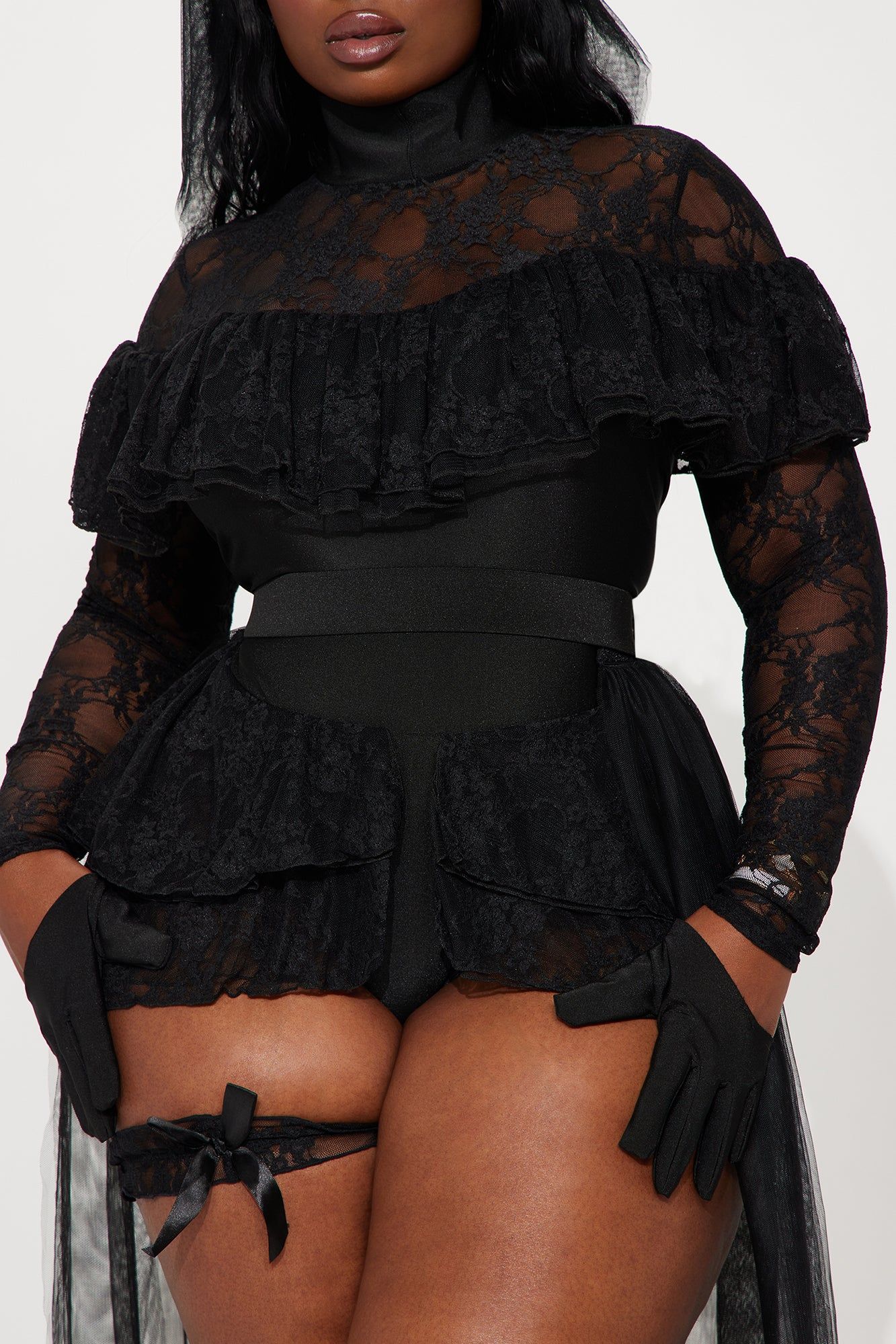 Bride To Be 6 Piece Costume Set - Black sold by Fashion Nova product image thumbnail 7