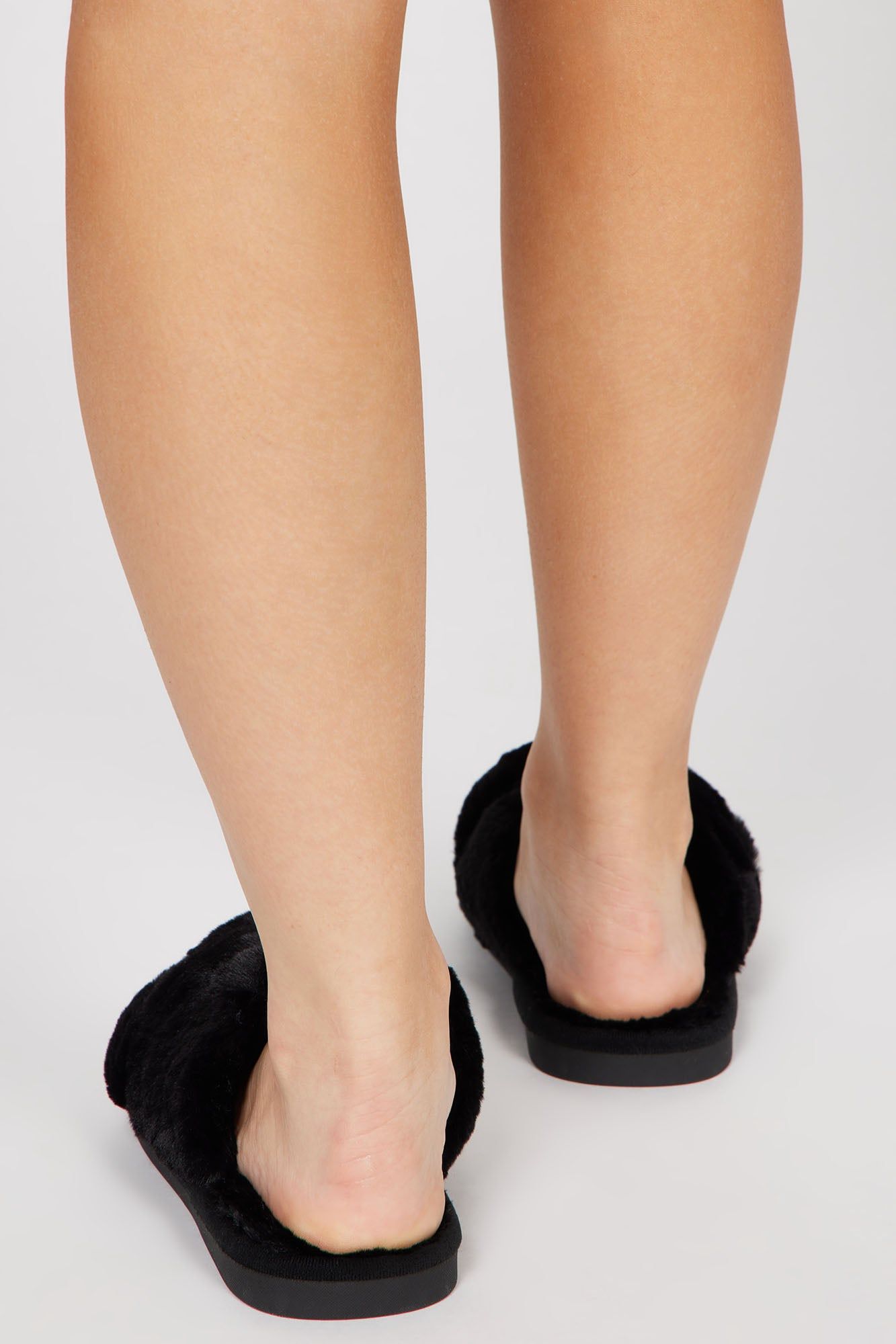 Ready To Be Comfy Slippers - Black sold by Fashion Nova product image thumbnail 4