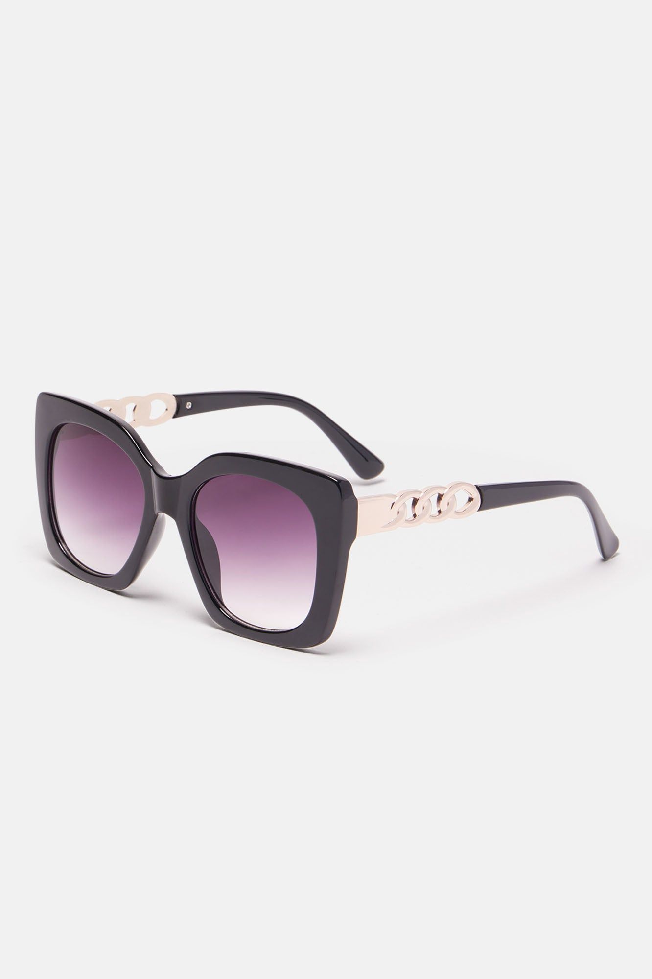 Searching For The Moon Sunglasses - Black sold by Fashion Nova product image thumbnail 3