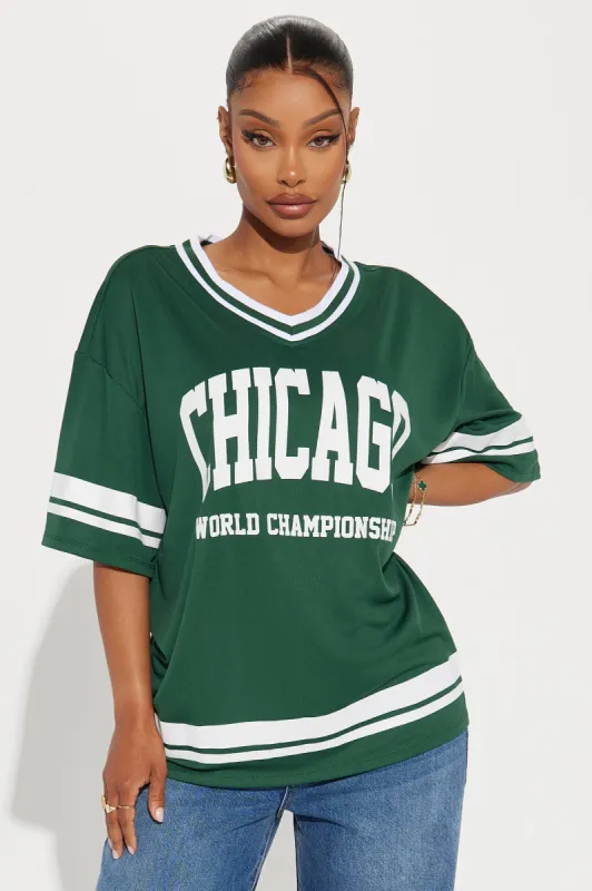 Wife Of An Athlete Jersey Tee - Hunter sold by Fashion Nova