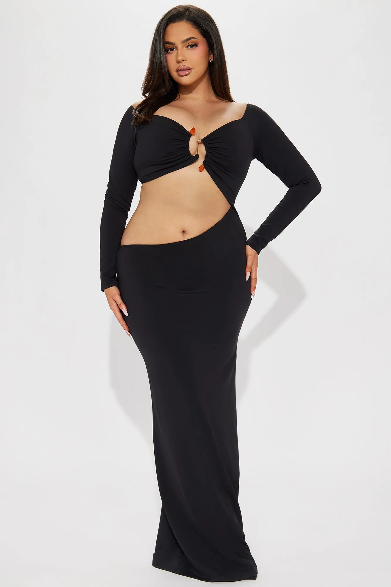 Worship Me Maxi Dress - Black sold by Fashion Nova product image thumbnail 5