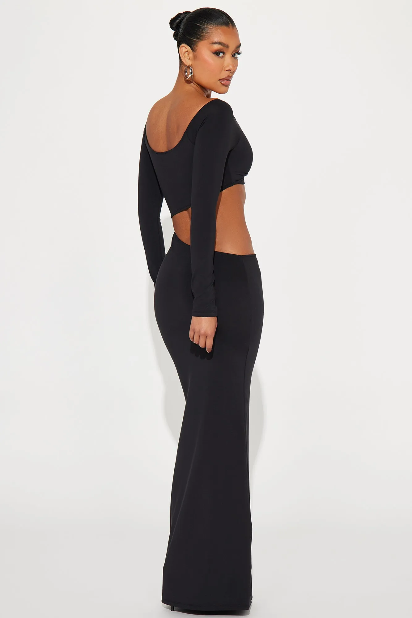 Worship Me Maxi Dress - Black sold by Fashion Nova product image thumbnail 4