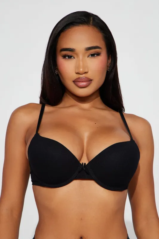 Right On Time 3 Pack Bras - Black/combo sold by Fashion Nova