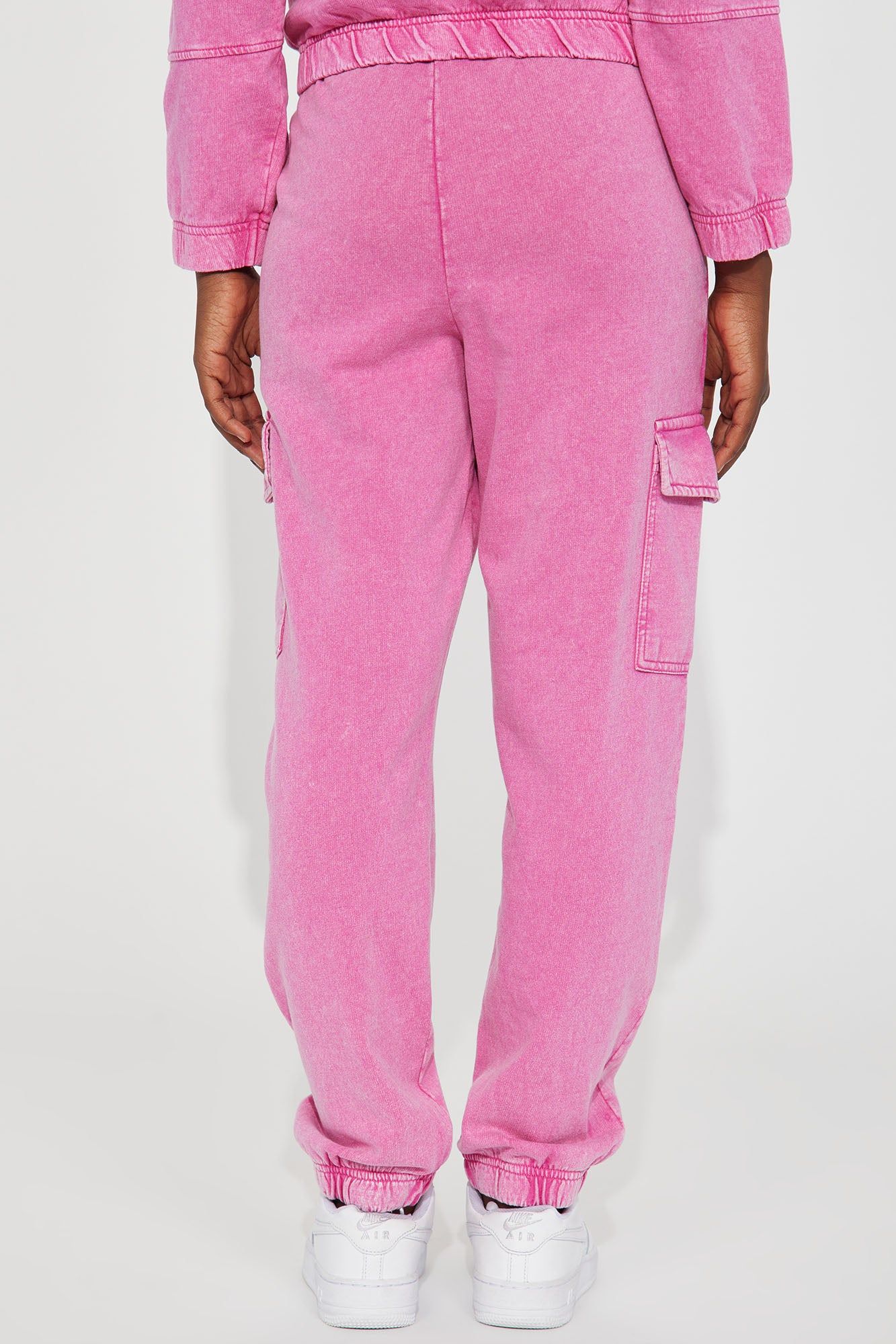Mini Fiona Fleece Jogger - Fuchsia sold by Fashion Nova product image thumbnail 4