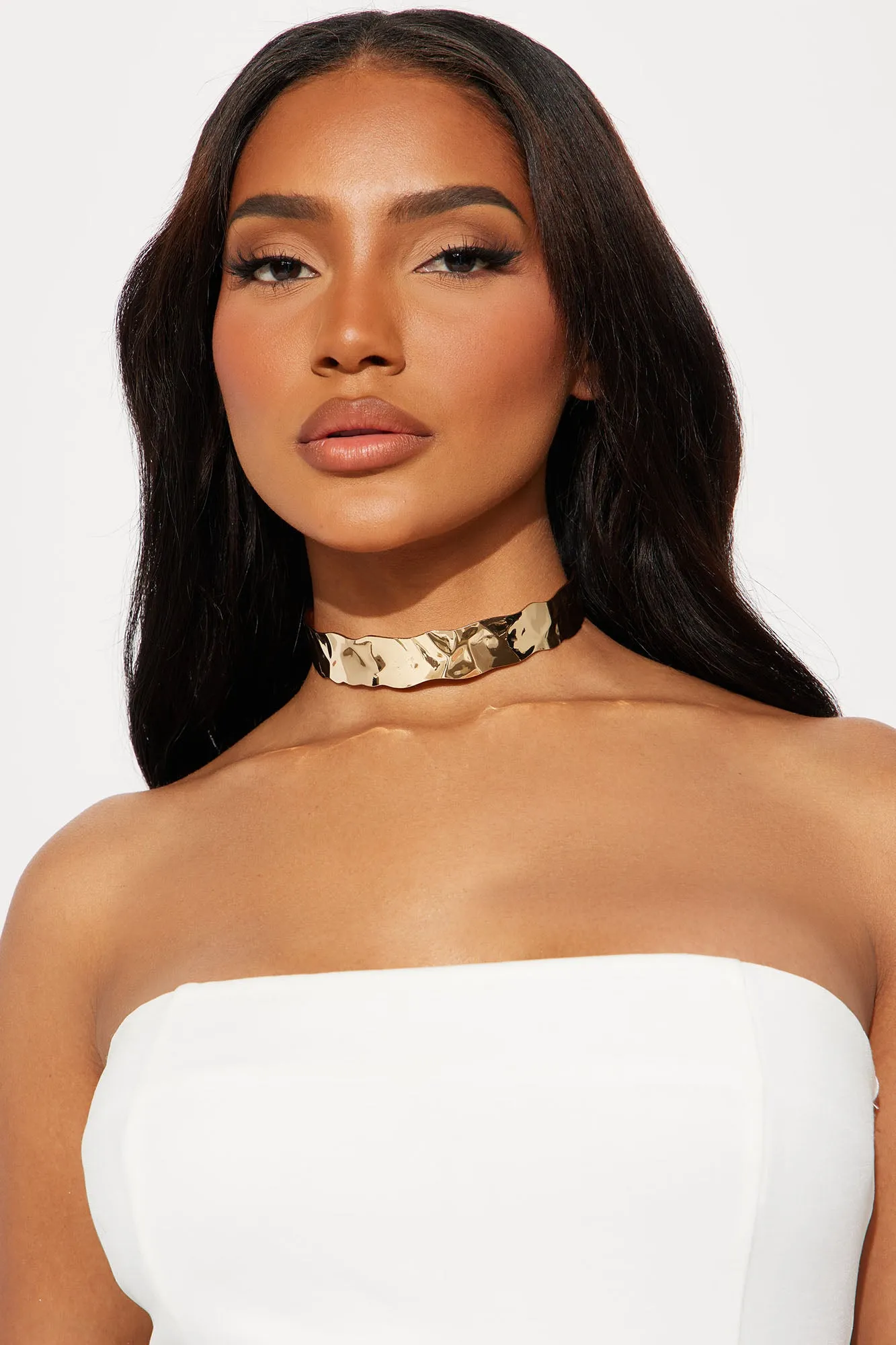 Abstract Choker - Gold sold by Fashion Nova product image thumbnail 2