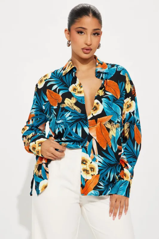 Wild Things Shirt - Black/combo sold by Fashion Nova