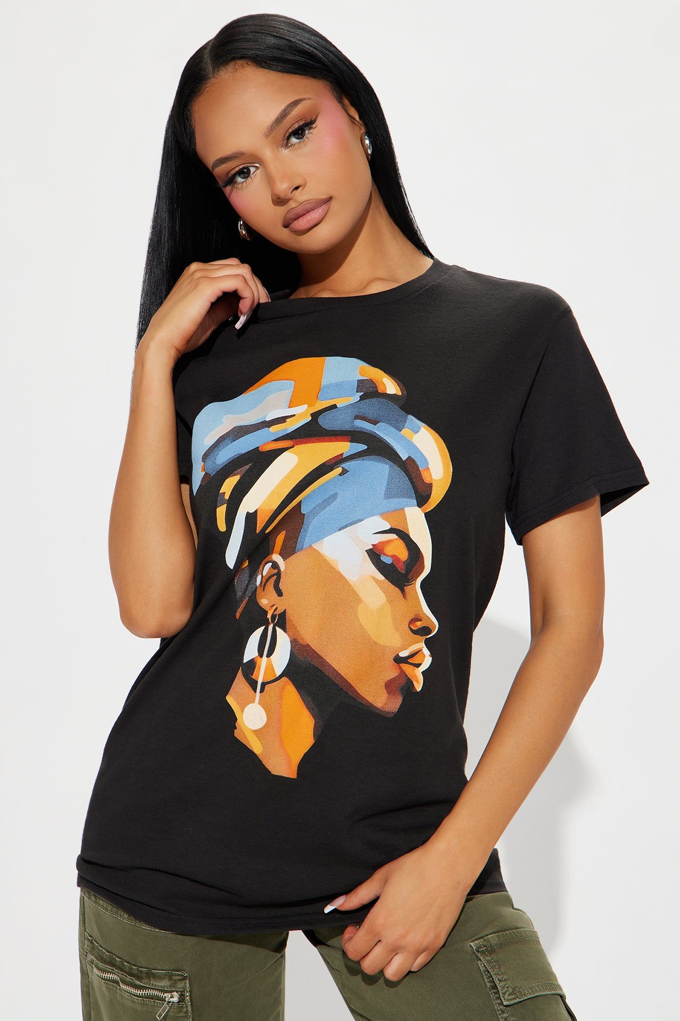 Beautiful Self Graphic Tee - Black sold by Fashion Nova