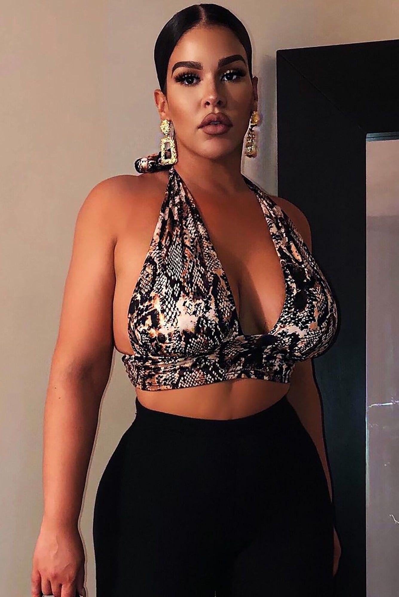 It's A Thing Earrings - Gold sold by Fashion Nova product image thumbnail 3